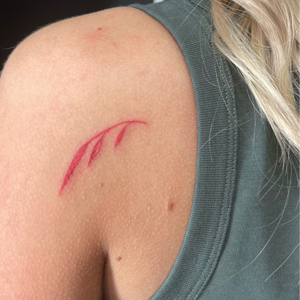 Мини татуировка