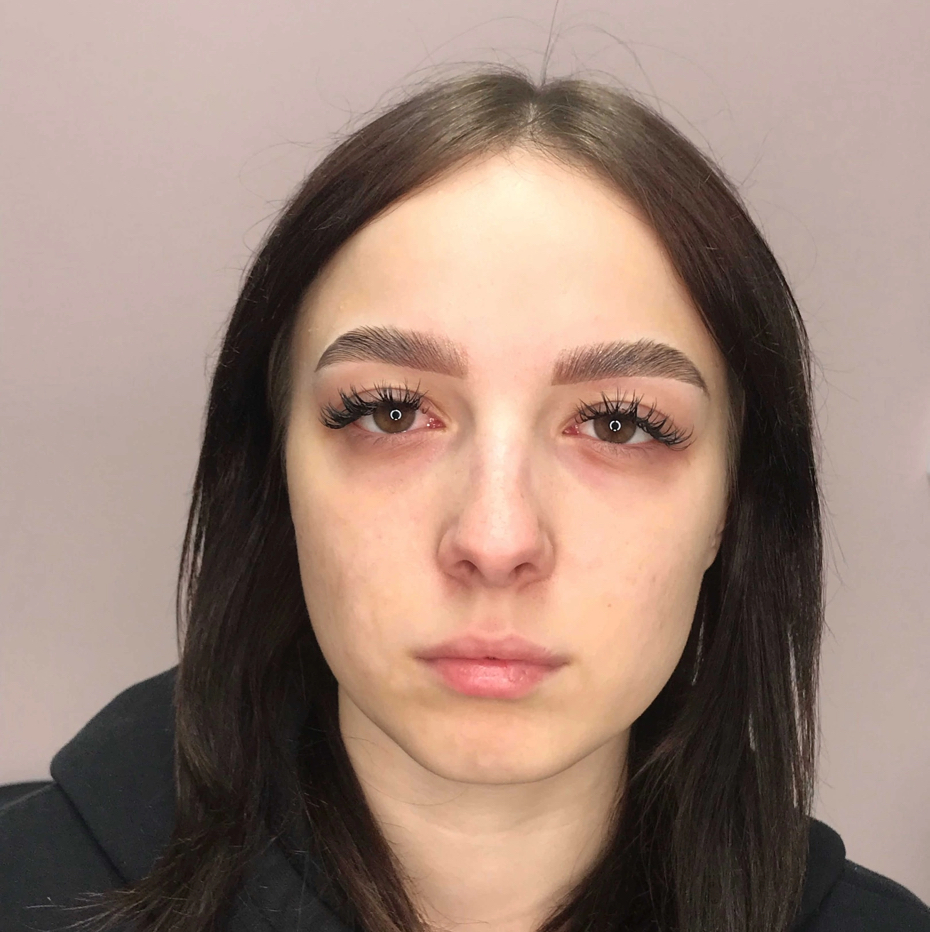 Оформление бровей