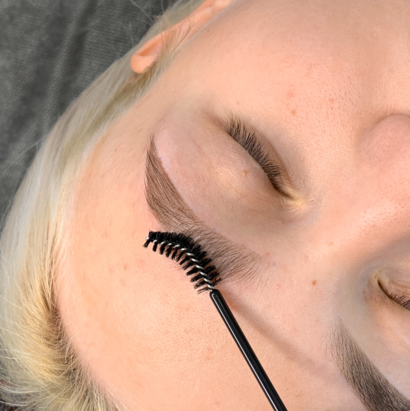 Перманент бровей . 1 этап ( без старого перманента/татуажа)