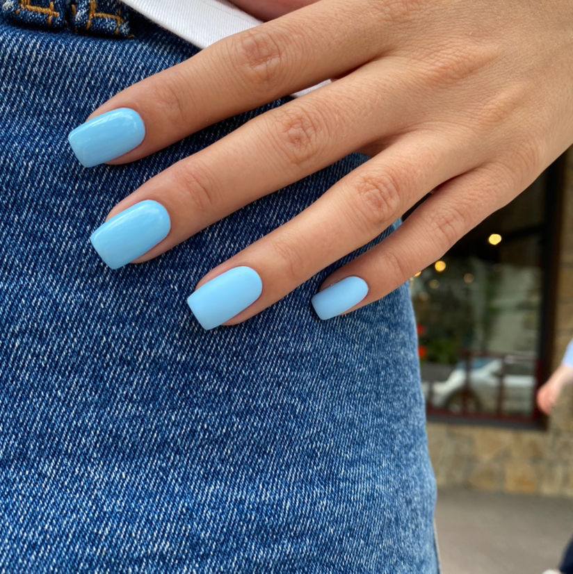 Маникюр с покрытием гель