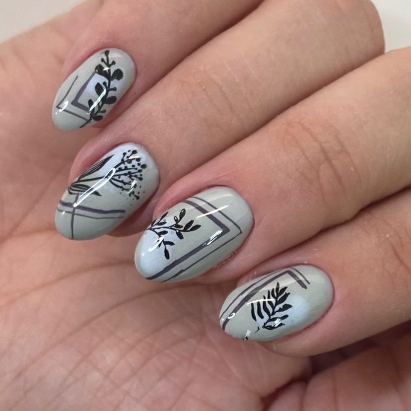 Стемпинг на все ногти