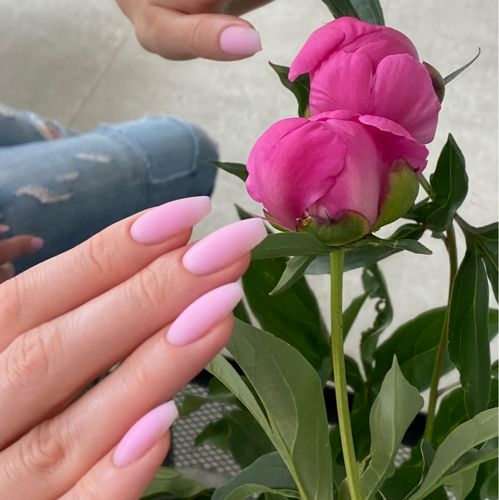 Комбинированный маникюр и покрытие гель