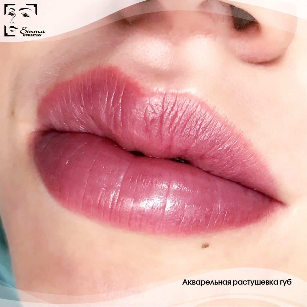 Татуаж губ коррекция