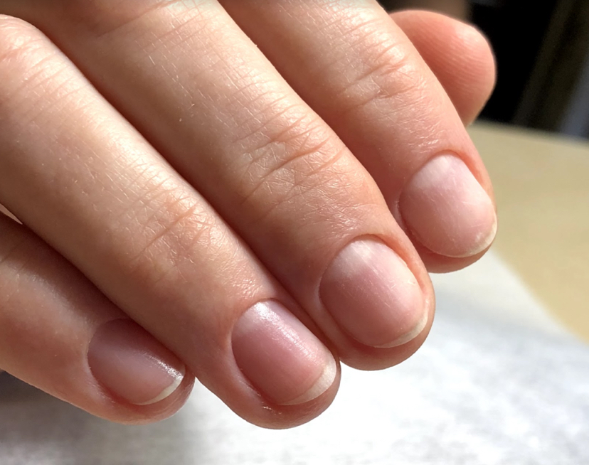 Маникюр без покрытия