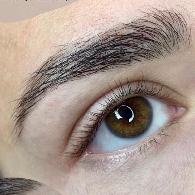 Коррекция и окрашивание бровей