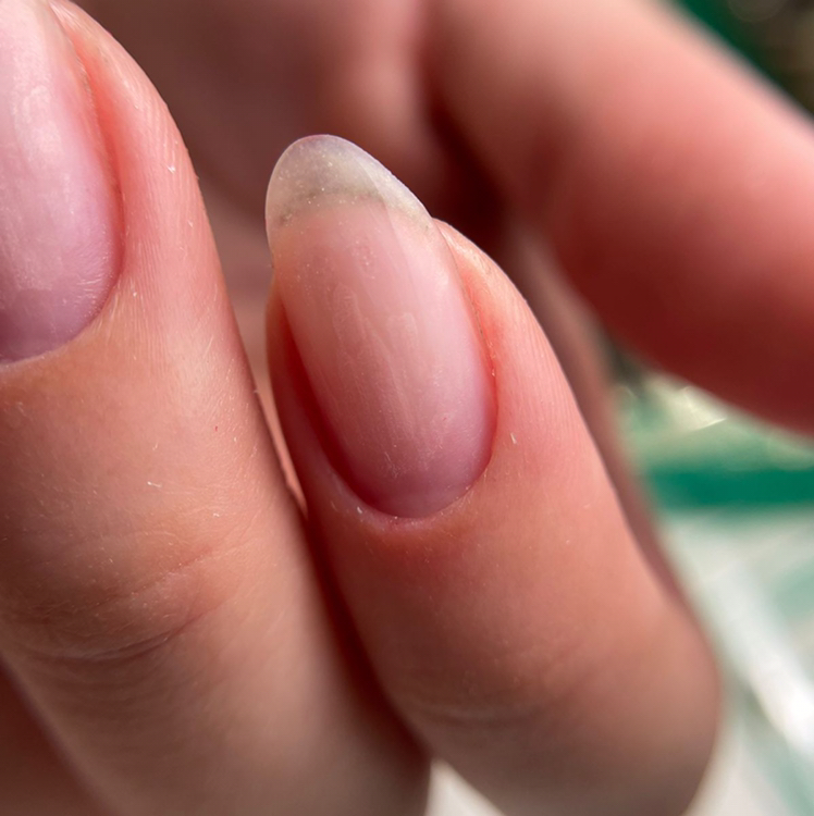 Маникюр без покрытия
