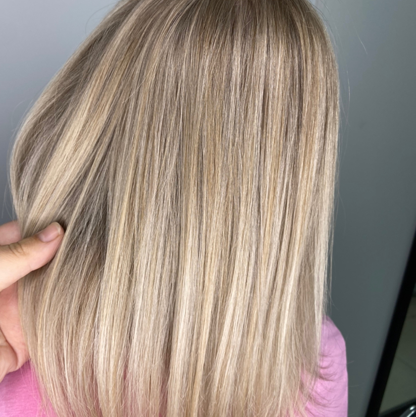 Мелирование длина волос до плеч