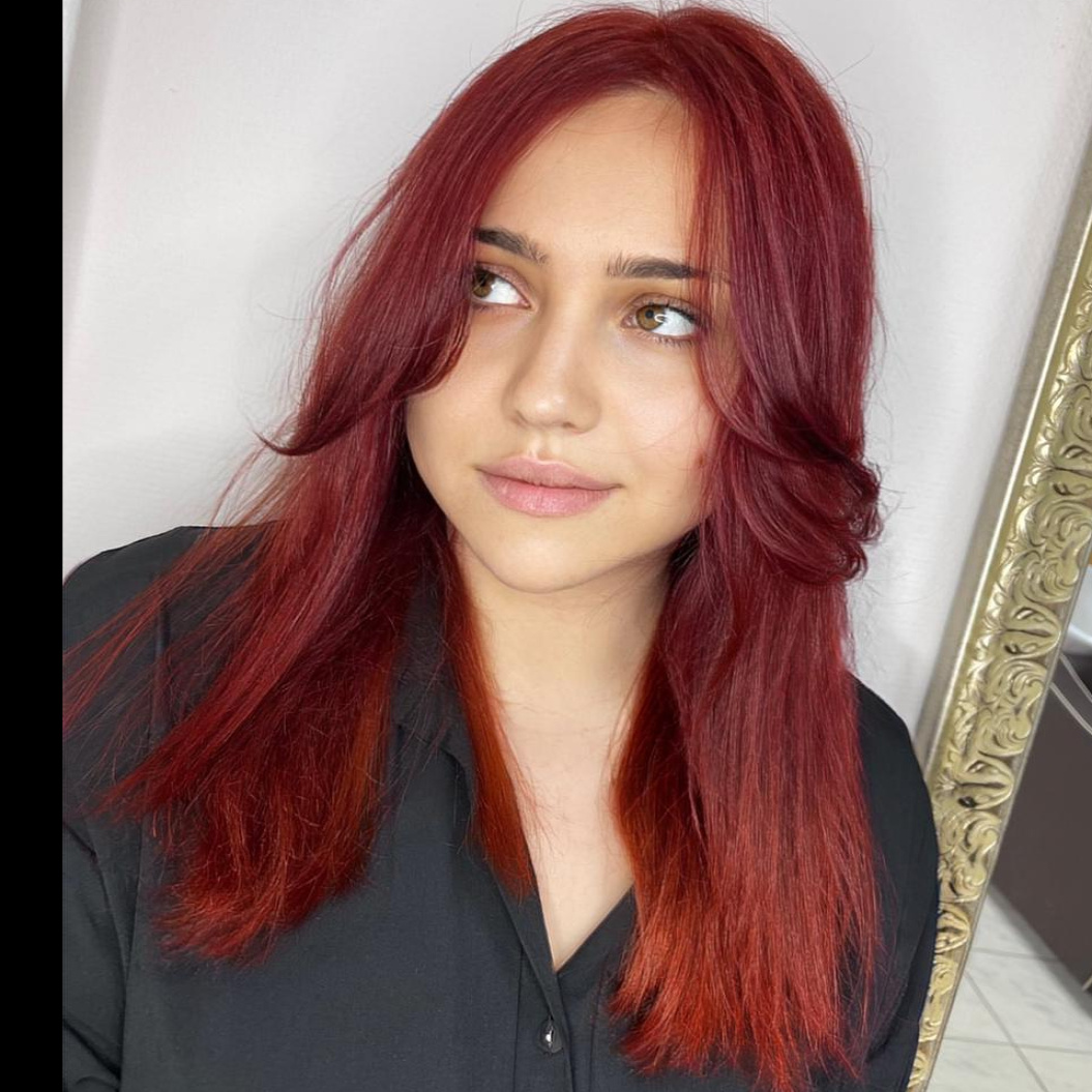 Женская стрижка (длинные)