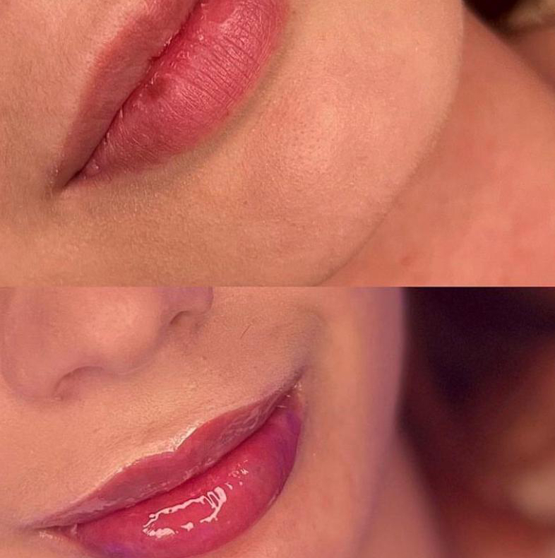 Примерка губ 💋Увлажнение 💋