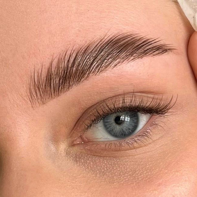 Ламинирование бровей (коррекция и окрашивание)