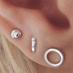 Прокол мочки 14+