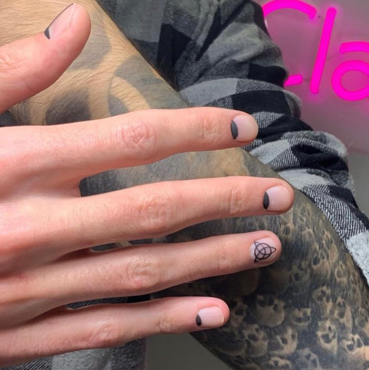 МУЖСКОЙ «ВСЕ ВКЛЮЧЕНО» Снятие + маникюр + гель лак + дизайн