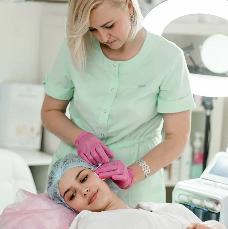 Мезотерапия лица (Цена зависит от выбранного препарата)