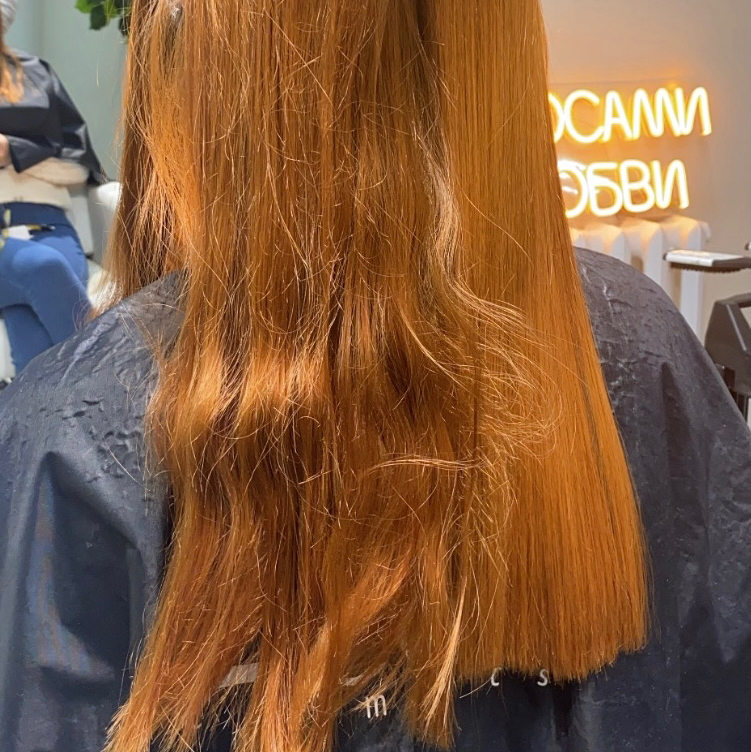 Полировка волос