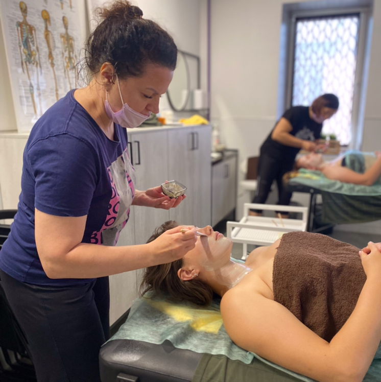 СПА омолаживающий массаж лица