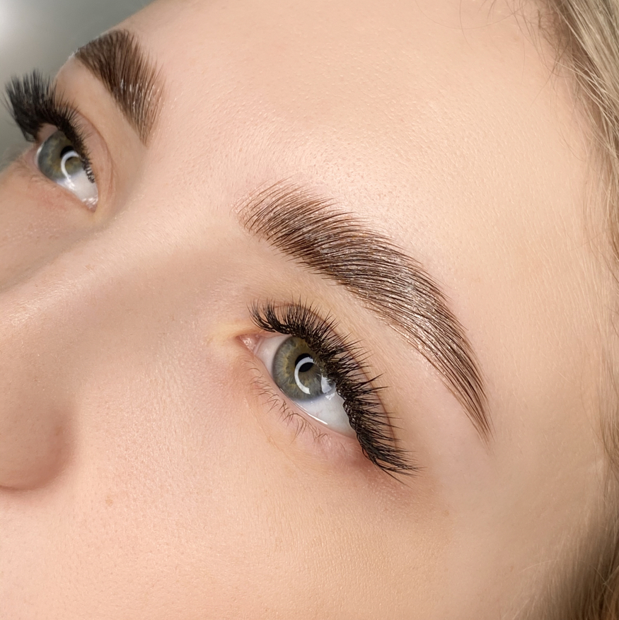 Долговременная укладка бровей