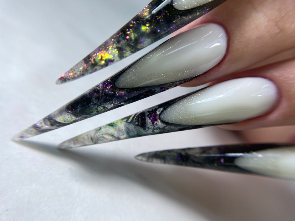 Креативное моделирование- стилет, готический миндаль, эдж