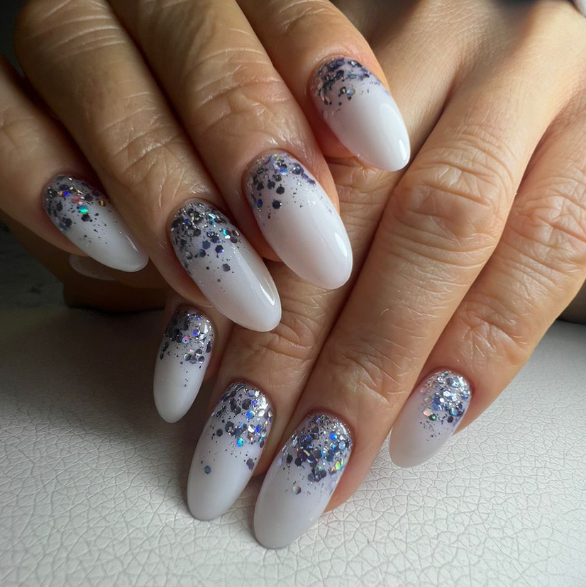 Средний дизайн (1 ноготь)