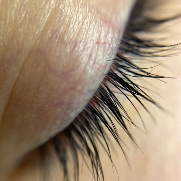 Окрашивание ресниц краской/хной