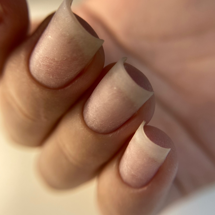 Маникюр комбинированный