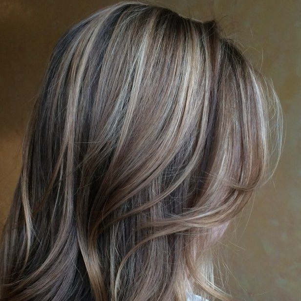 Камуфляж седины ( средняя длинна )