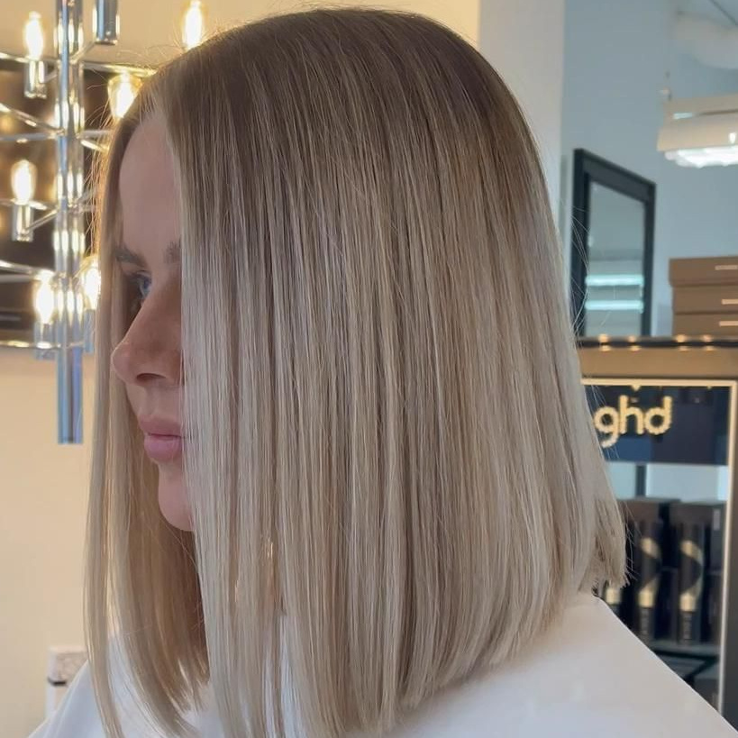 Выход из блонда ( короткие волосы )