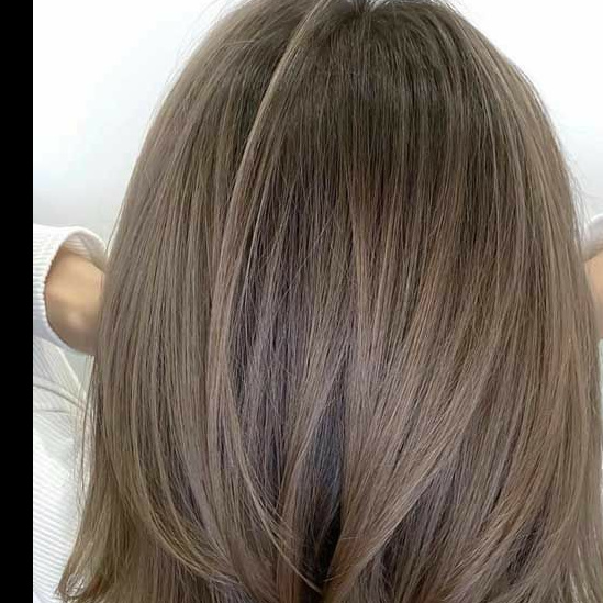 Камуфляж седины ( длинные волосы )