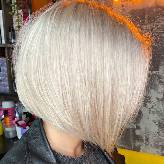 Тотал блонд ( короткие волосы )