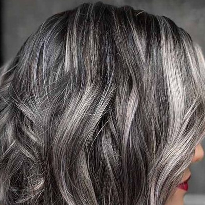 Камуфляж седины ( короткие волосы )