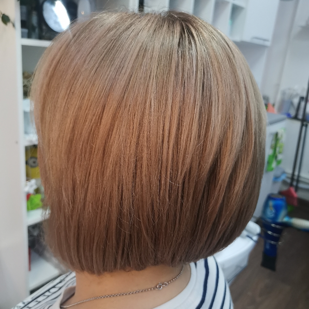 В один тон(средние)