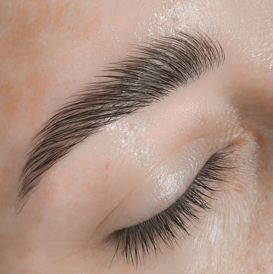 Долговременная укладка бровей (без окрашивания)