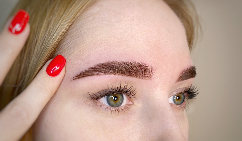 Коррекция и окрашивание бровей ▫️краска▫️хна