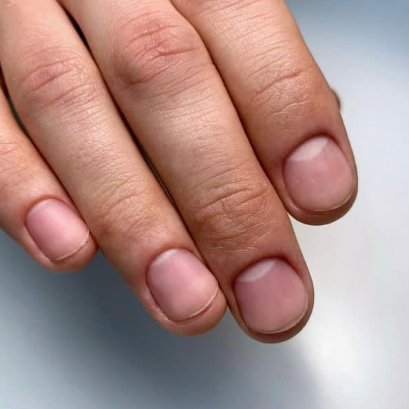 Комбинированный маникюр (мужской)