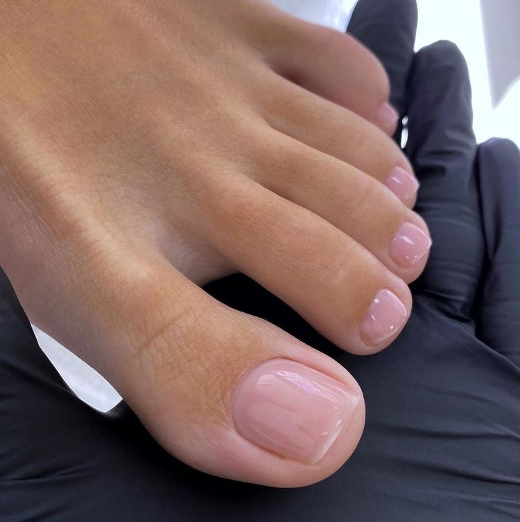 Педикюр гель лак, снятия гель лака