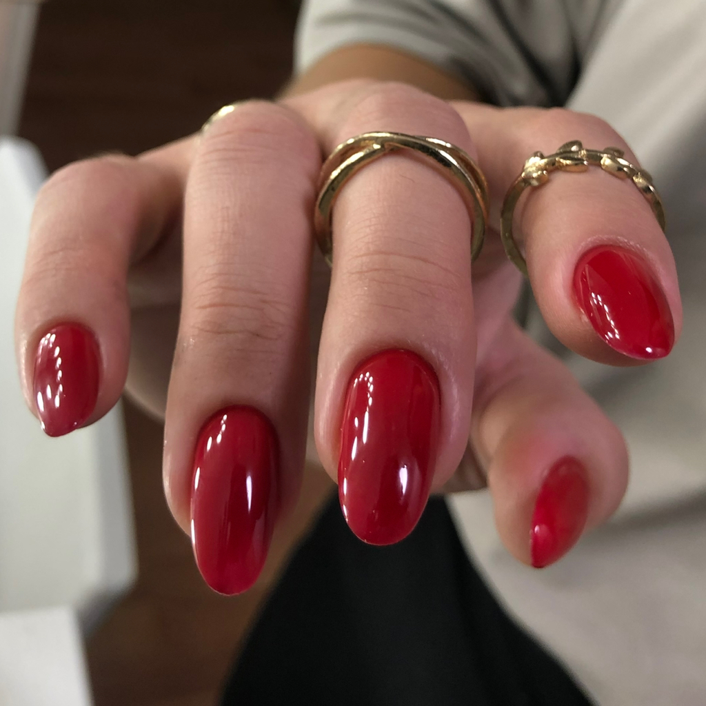 маникюр с покрытием