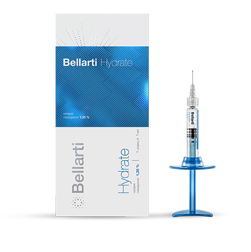 Биоревитализация препаратом Bellarti Hydrate 1.0 мл.