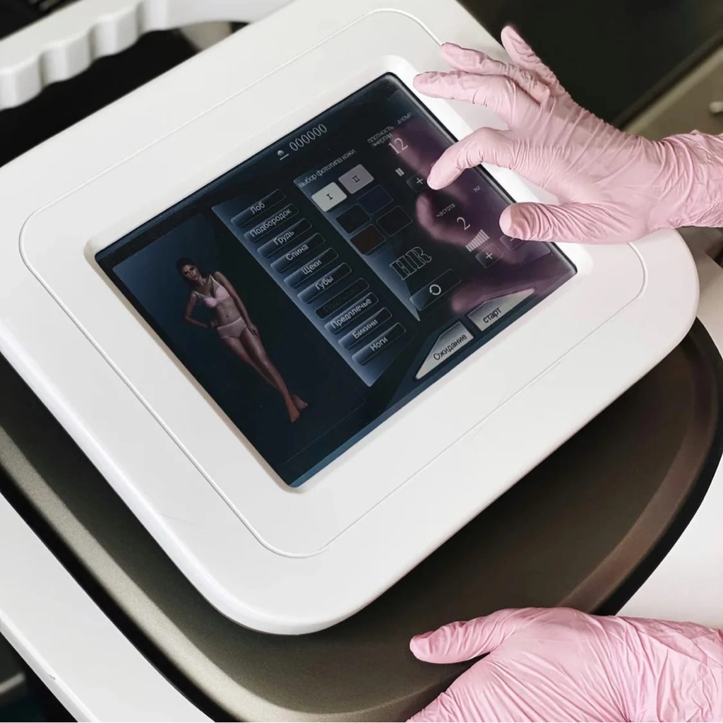 Лазерная эпиляция живот