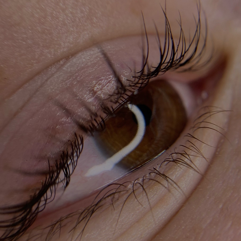 Ламинирование ресниц + окрашивание краской