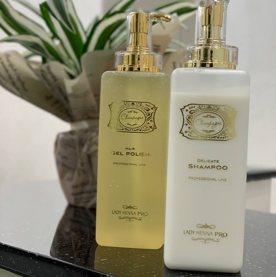 Уход для волос  «Гель лак»