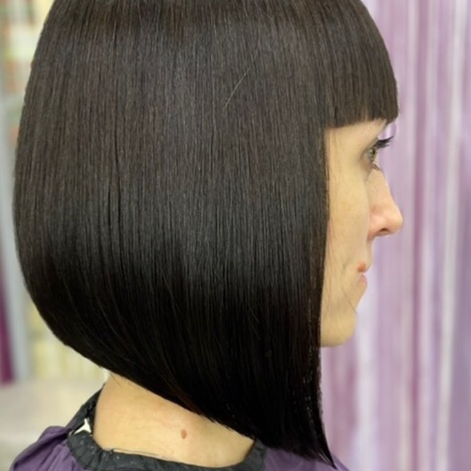 Женская комплексная стрижка.