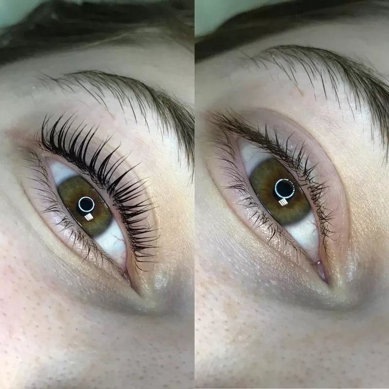 Коллагенирование ресниц