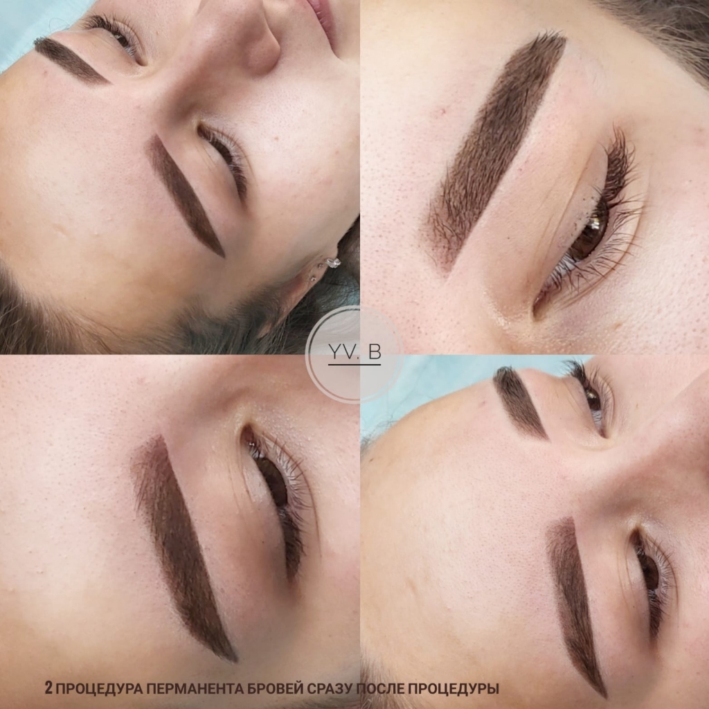 Перманентный макияж бровей «ПУДРОВОЕ НАПЫЛЕНИЕ БРОВЕЙ»