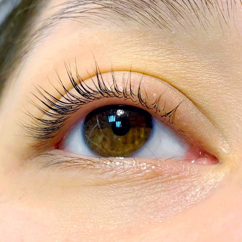 Окрашивание ресниц без ламинирования