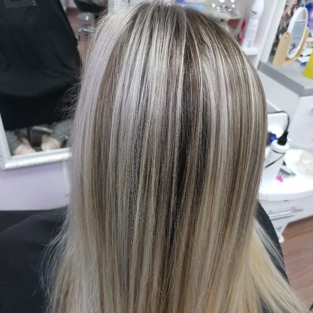 Мелирование на удлиненные волосы