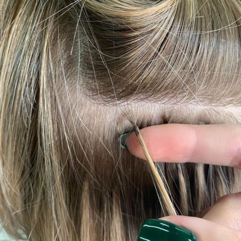 Коррекция капсульного наращивания