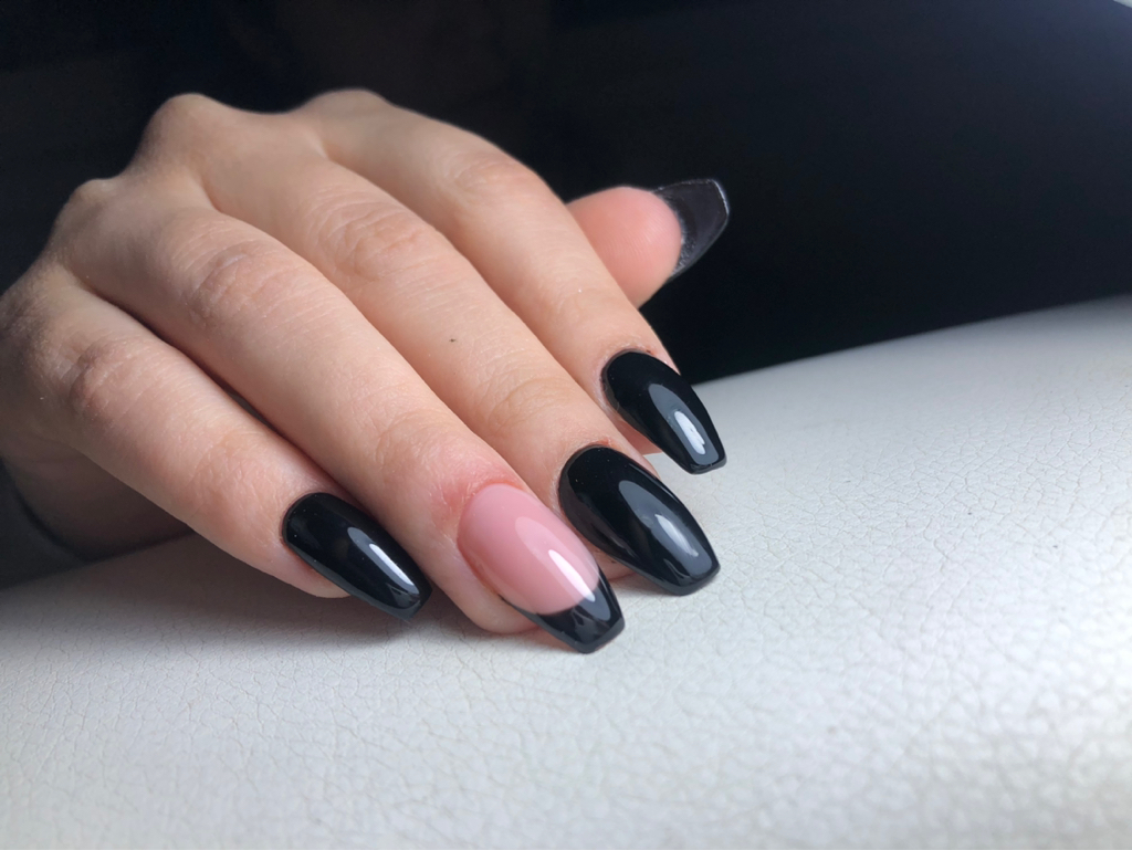 наращивание ногтей +гель лак