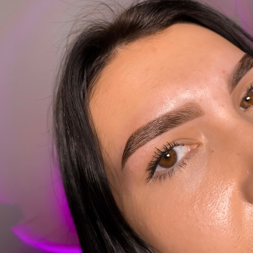 Оформление бровей