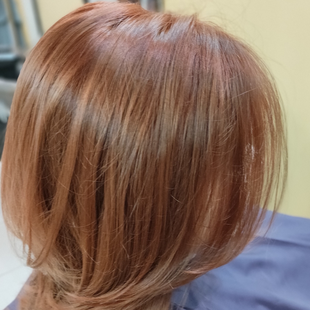 Окрашивание в один тон
 [Стоимость зависит от длины и густоты волос]