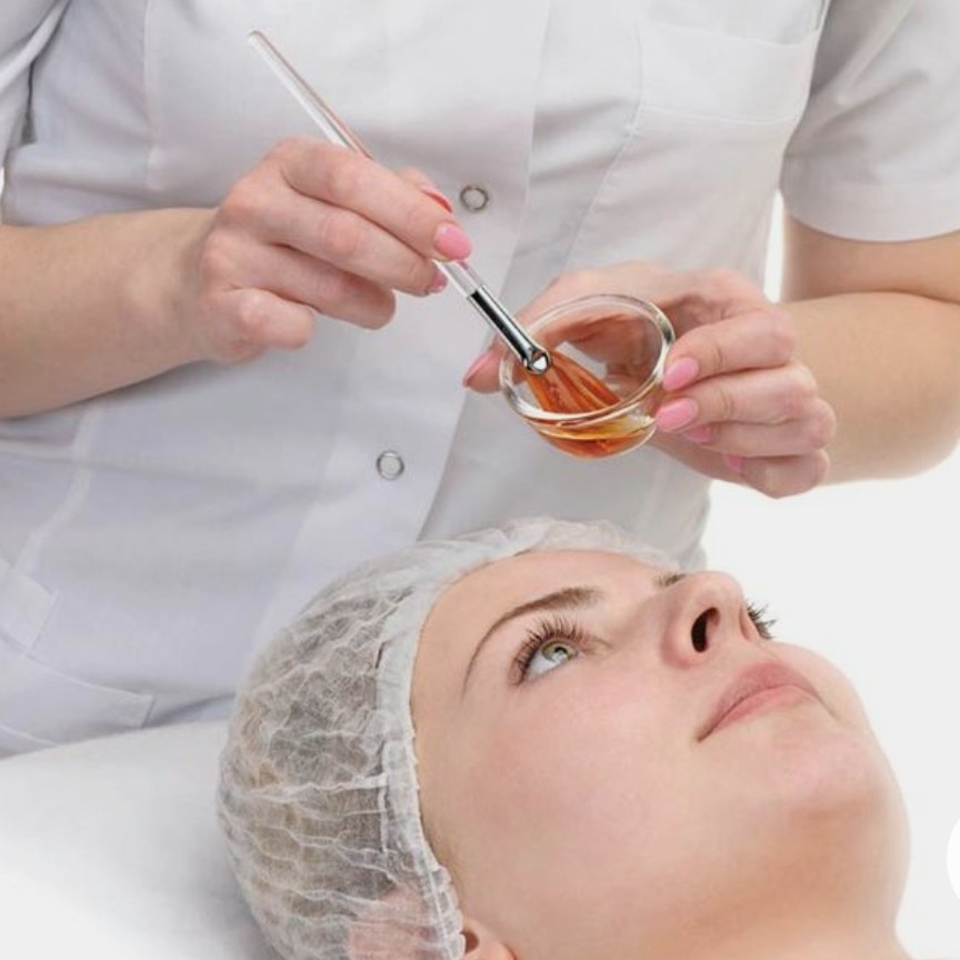 Химический пилинг (поверхностный)  Миндальный, Салициловый, Лактобионовый, Молочный, Осветляющий, Мультипилинг