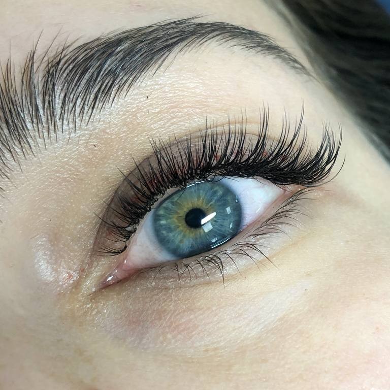 LED Наращивание ресниц Американка